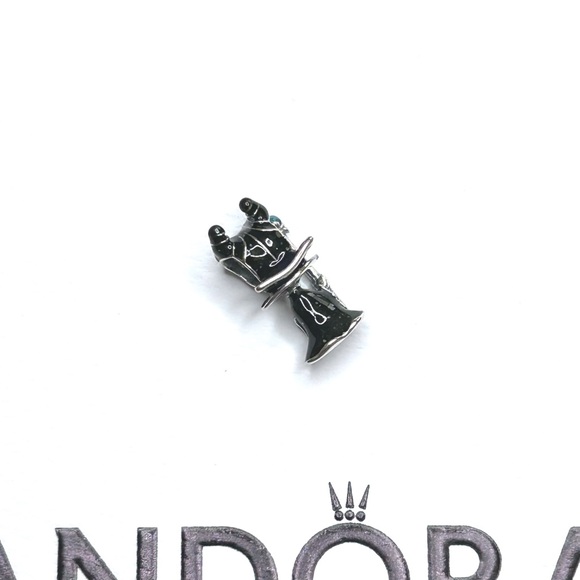 Sterling Silver Pandora Style Villains Maleficent Halloween Charm - Picture 9 of 9
